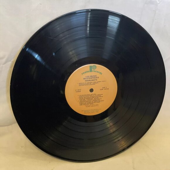 120 Music Masterpieces Highlights Vol. 1 (Vinyl, 1976, 2x LP) Realm Records 2V 8 - Picture 7 of 12